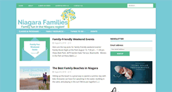 Desktop Screenshot of niagarafamilies.com
